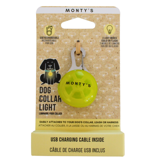 Collier/harnais lumineux pour chien rechargeable par USB 🍁