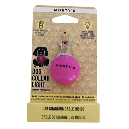 Collier/harnais lumineux pour chien rechargeable par USB 🍁
