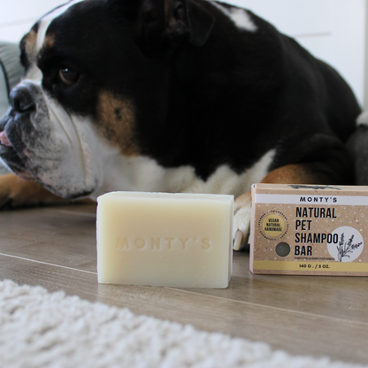 Barre de shampoing naturelle pour chiens et chats 🍁