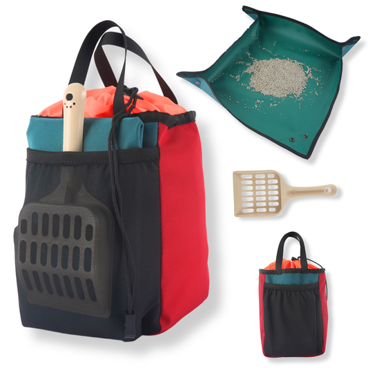 Kit de voyage Outdoor Bengal pour chats – bac à litière portable et sac étanche
